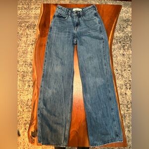Hollister Blue High Rise Baggy Women's Jeans